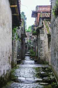廣州周邊遊雨天來三水別具一番景象很美