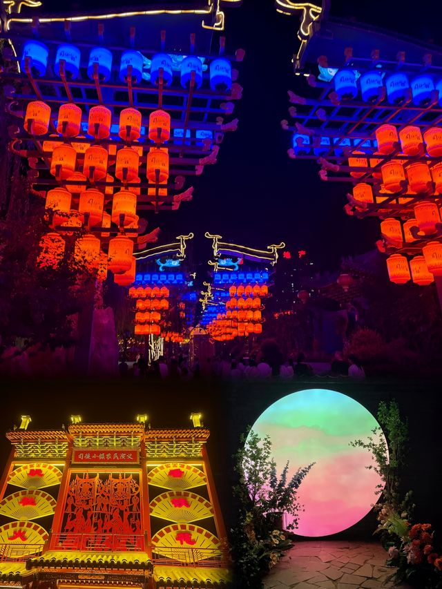 浪漫夜遊司徒小鎮：光影交錯下的民俗奇觀