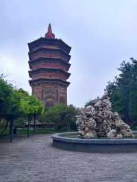 安陽天寧寺塔。