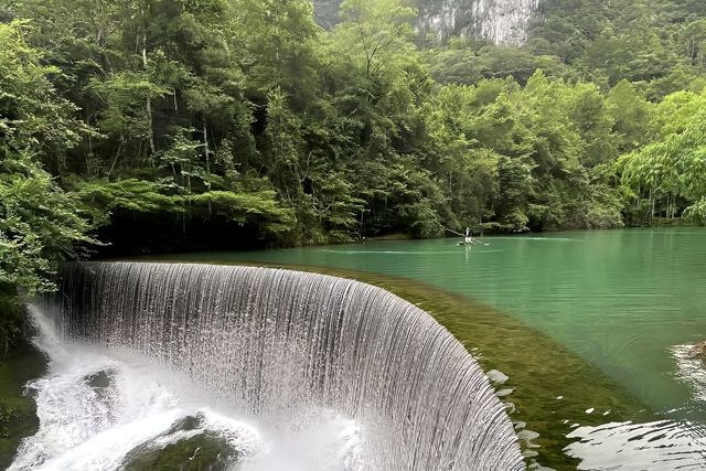 國慶想去人少的地方那就去貴州安順吧。