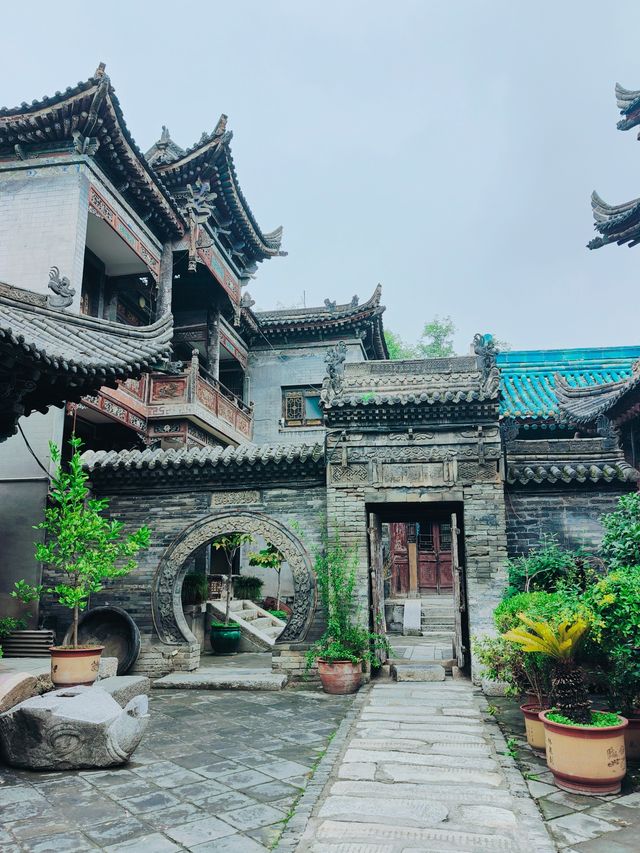 西安大學習巷裡清真寺 古痕跡很重。