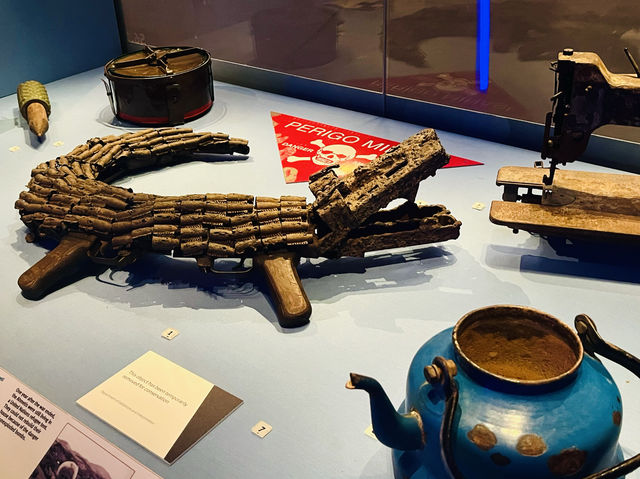 探索戰爭的餘波——帝國戰爭博物館（北館）。