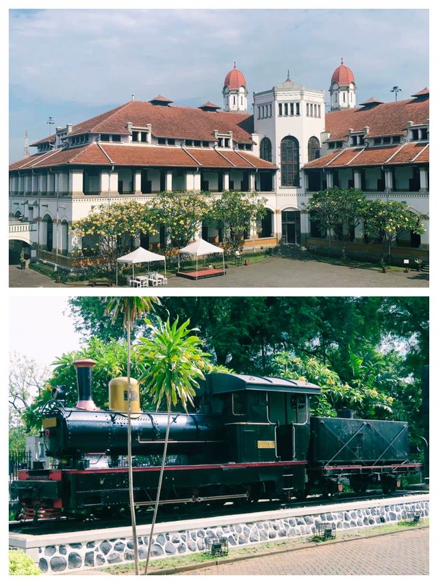 三寶瓏千重門，建於殖民時期的火車博物館。