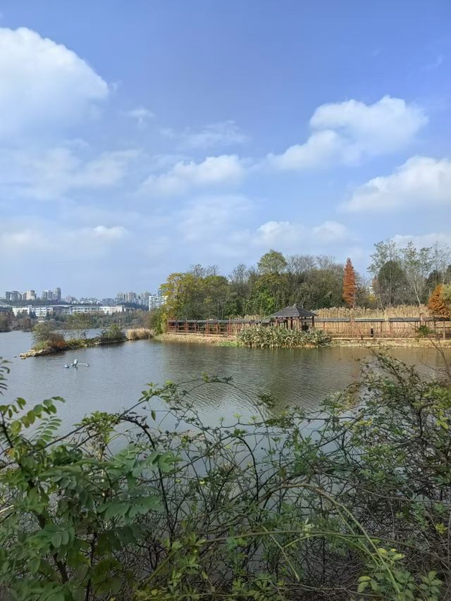 蔓筑酒店周邊遊之觀山湖公園。