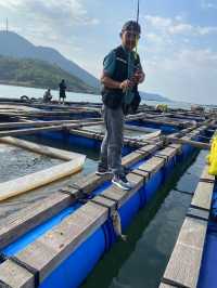 巽寮灣海上魚排釣魚玩樂 再不來就沒有了