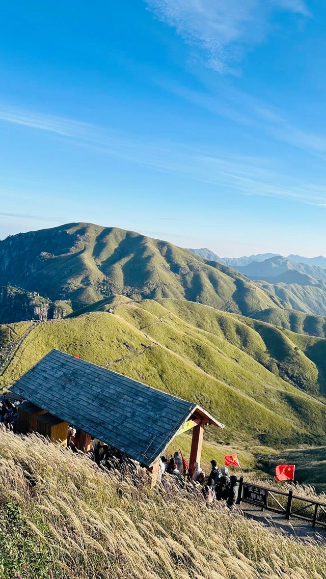 你一句向雲端 我就來到了武功山
