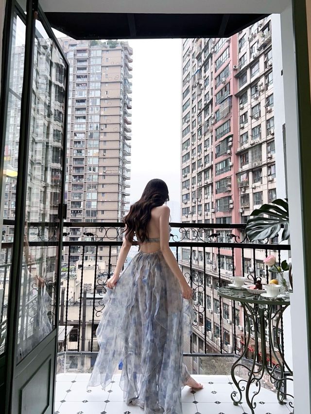 重慶版曼哈頓陽台酒店，被我住到了！