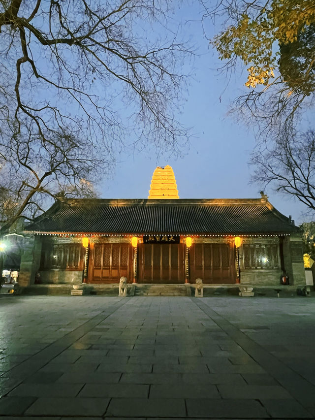 小雁塔遺址公園的一天