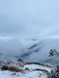 暢遊浙西「小雪山」——太子尖雪景