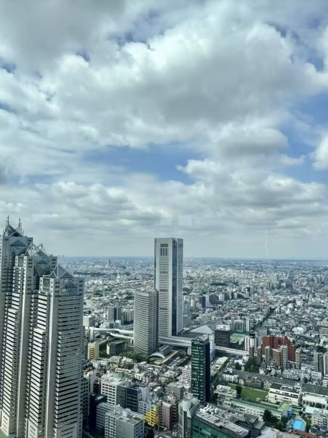 雲端視界：東京都廳觀景台的城市詩篇