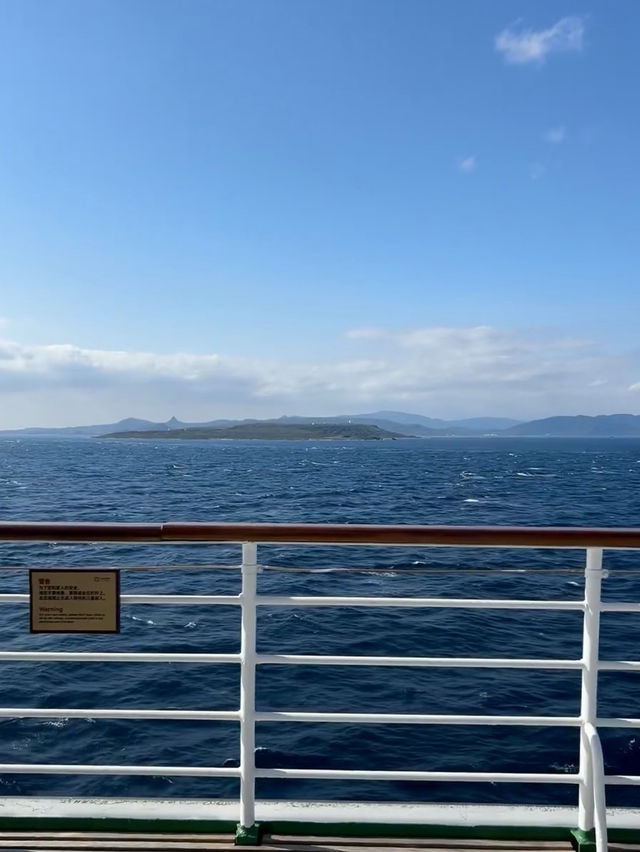 鼓浪嶼號郵輪遊｜像一場搖搖晃晃的夢🛳️✨
