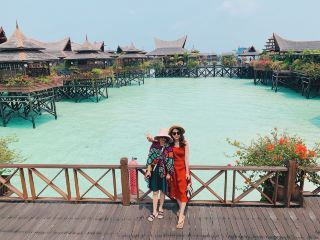 Semporna Water Villas Ceiling! Stay in the Glass Sea, Stunningly Beautiful