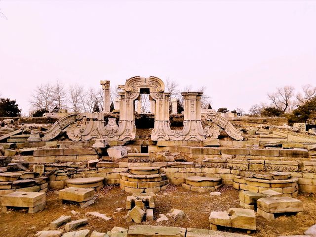 Winter's Echo: A Haunting Journey Through Beijing's Old Summer Palace