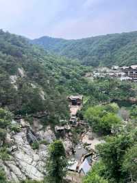 濟南九如山，喺瀑布群做「終身VIP」仲可以玩木工
