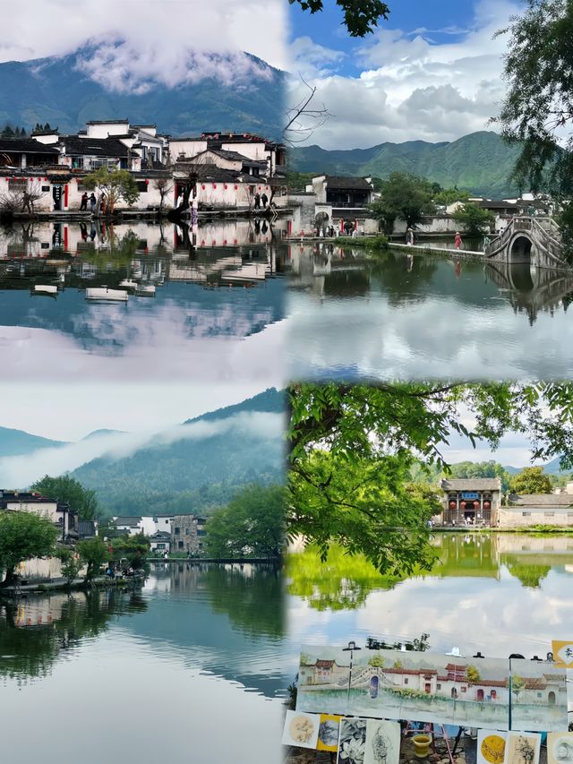 水墨宏村｜跌入《千里江山圖》嘅治癒之旅