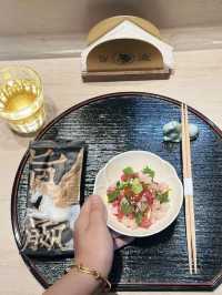 喺汕頭……呢間懷石料理店我已經幫襯咗四次