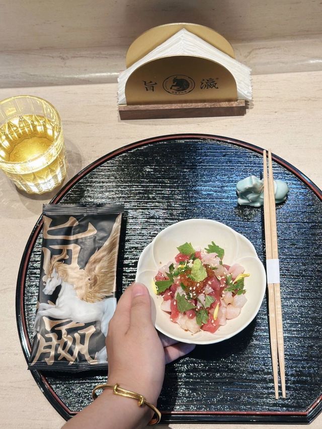 喺汕頭……呢間懷石料理店我已經幫襯咗四次