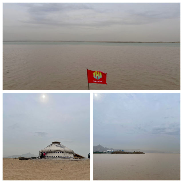 一半沙漠一半湖🌊！烏海湖超實用遊玩攻略