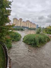 雨後仙境！昆明瀑布公園的秋日限定風景