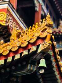3小時極限打卡就為雍和宮屋頂神獸