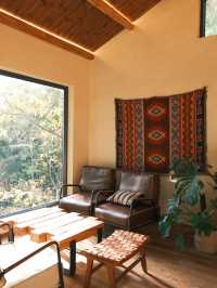 在諾克諾克私湯裡擁攬整片竹海