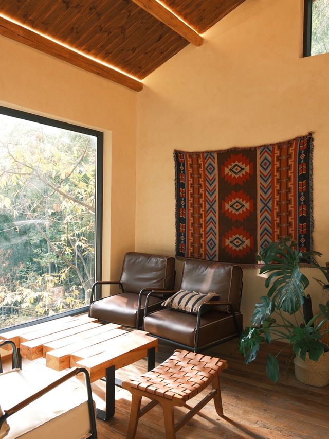 在諾克諾克私湯裡擁攬整片竹海