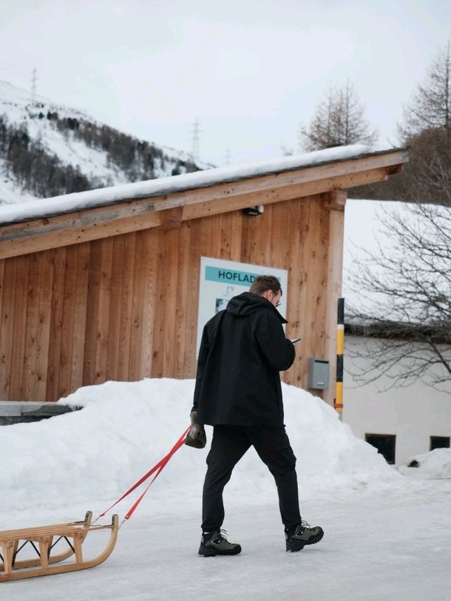 Sledging at Julierpass – Pure Winter Magic 🛷 Sledging at Julierpass – Pure Winter Magic 🛷