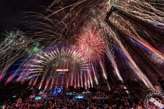 2025-2026年跨年全台四大主題遊樂園煙火秀