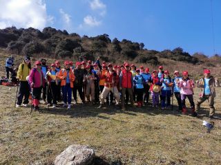 金銅盆山ハイキングの旅行ガイド