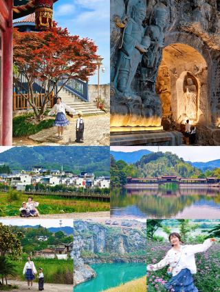 One-day tour route in Shunchang! Free and perfect for photos!
