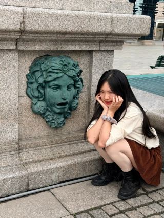 收藏幾個哈爾濱中央大街嘅自然打卡Pose。
