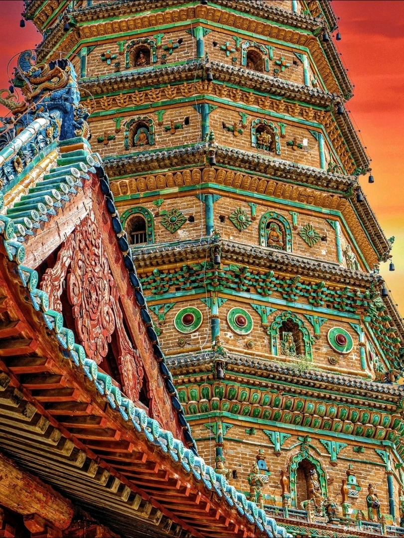A Millennium at a Glance: Sunset Over Shanxi’s Ancient Pagodas. 5,000 years of history may seem distant, but in Shanxi, it's right before your eyes.