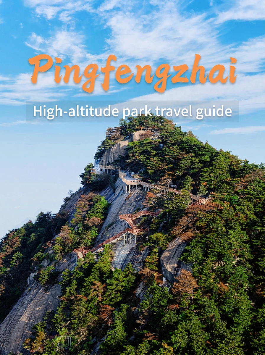 Thrilling kilometer-high aerial playground, a painless, low-effort 2-hour climb from Wuhan