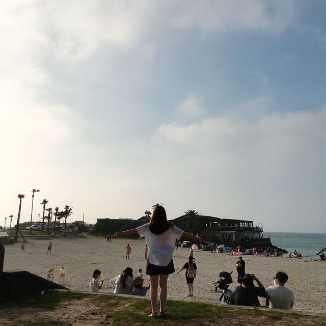조천읍 함덕해수욕장 청량한 하늘 힐링 여행✈️✈️
