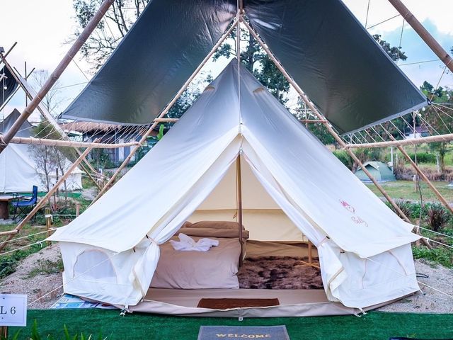 ⛺️กันเอง แคมป์ เขาใหญ่ นอนแคมป์ชิลๆชมวิวภูเขา