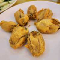 海鮮街吃奄仔蟹🦀台山🦪