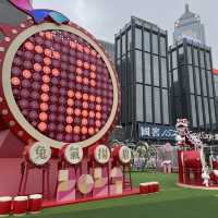 9米高「LED 燈箱大鼓」 - 灣仔海濱