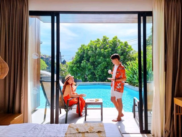 ไปนอนฟินรีสอร์ทสวยริมทะเลเกาะช้างกันนนน 🏖