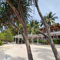 Interesting location with a beautiful beach