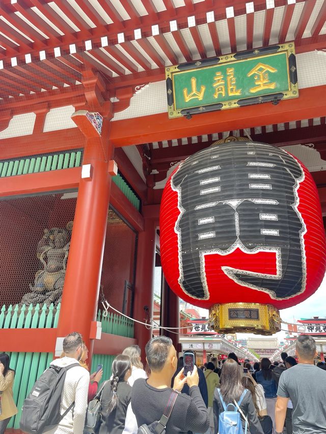 도쿄 필수 관광지 "센소지"⛩️