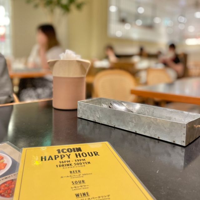 【東京】五反田のビルの中、signカフェ