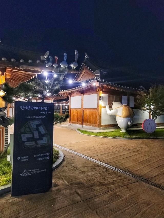 야경즐기기 좋은 영천 동의한의마을✨️