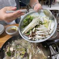 오픈런해야 가능한 대전 수육전골 찐맛집 전민동 한우곰탕