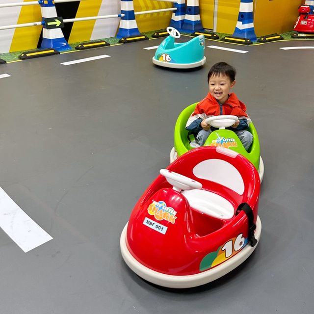 【 全港最大兒童室內車場 】 
