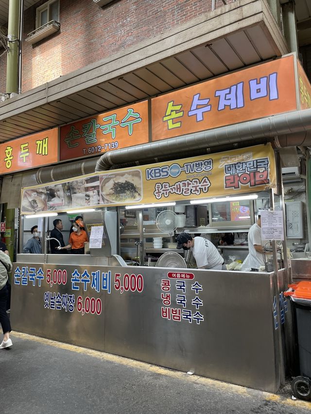 望遠市場🇰🇷地元の方にも大人気‼︎