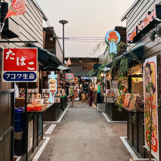 🎏 ตลาดปลาบางแสน ฟีลเหมือนไปเจแปนสุดๆ