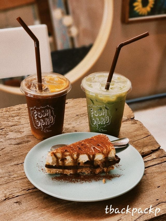 Cafe ฟีลเมืองนอก Fo Sho Bro ย่านบางนา ☘️