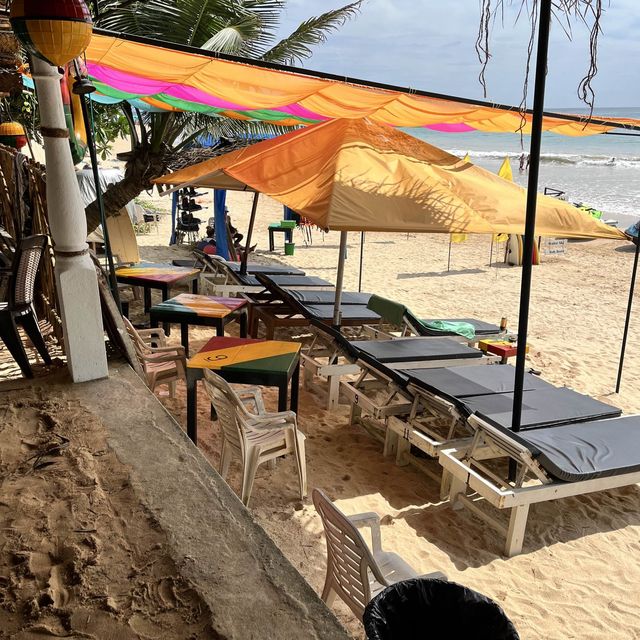 Sri Lankan beach bar