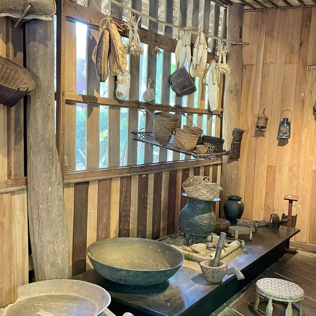 A century-old traditional Lao house