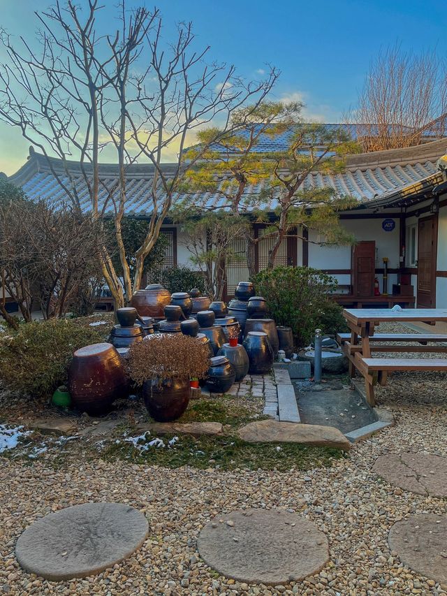 전주 한옥마을 숙박 조식 게스트하우스 숙소 두마당 : 마당예쁜집